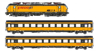 LS Models 18500S RegioJet ELL Personenzug 3-tlg. Ep.6 