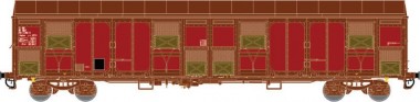 LS Models 30345 SNCF gedeckter Güterwagen 4-achs Ep.4/5 
