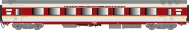 LS Models 40090 SNCF TEE Personenwagen 1.Kl. Ep.4b 