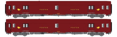 LS Models 40443 PTT Postwagen-Set UIC 2-teilig Ep.4 