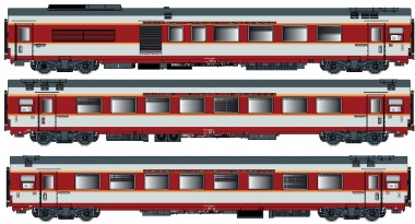 LS Models 40803DC SNCF GC Personenwagen-Set 3-tlg. Ep.4 