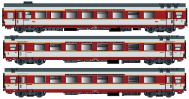 LS Models 40804AC SNCF GC Personenwagen-Set 3-tlg. Ep.4 AC 