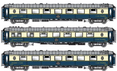 LS Models 79171 CIWL Pullman-Wagen-Set 3-tlg. Ep.2 