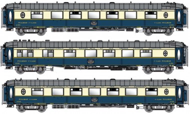 LS Models 79174 CIWL Pullman-Wagen-Set 3-tlg. Ep.3a 