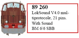 LS Models 89260 LokSound V4.0 für BM 6/6 