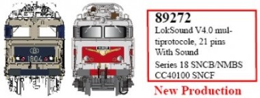 LS Models 89272 LokSound V4.0 für Serie 18 & CC40100 