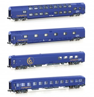 LS Models 97003N CNL Nachtzugwagen-Set 4-tlg Ep.5 Set 2 