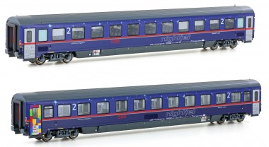 LS Models 97029AC ÖBB Nightjet Sitzwagen-Set 2-tlg Ep.6 AC 