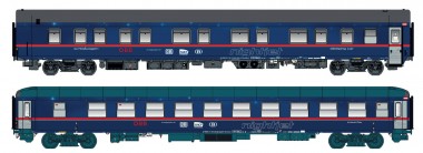 LS Models 97037N 2er Set Nachtzugwagen WLABmz + Bvcmbz Ö 