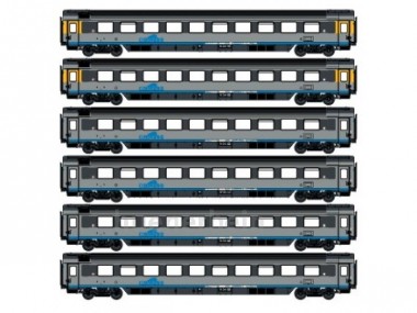 LS Models 97202DC Cisalpino EC Reiszugwagen-Set 6-tlg Ep.5 