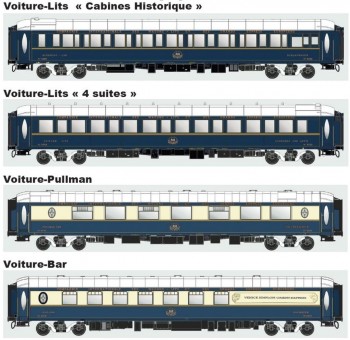 LS Models MW1007AC CIWL VSOE Personenwagen-Set 4-tlg Ep.6 