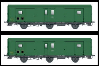 LS Models MW106 SNCF PackwagenSet 2-tlg. Dd2 Ep.3c/3d 