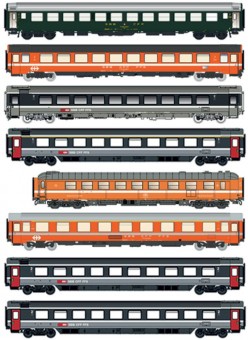 LS Models MW2103 SBB SNCB Personenwagen-Set Ep.4/5 