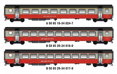 LS Models MW2109-1DC SBB Airport Express Wagen-Set  Ep.4 