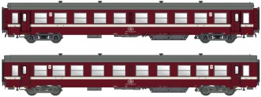 LS Models MW40041 SNCB Personenwagen-Set 2-tlg K4 B Ep.5 