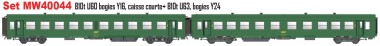 LS Models MW40044 SNCF Personenwagen-Set USI B10t Ep.4a 