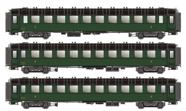 LS Models MW40397 SNCF Personenwagen-Set 3-tlg Ep.3b 