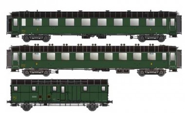 LS Models MW40922 SNCF Personenwagen-Set 3-tlg. Ep.3b 