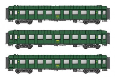 LS Models MW40933 SNCF Reisezugwagen-Set OCEM 3-tlg Ep.4 