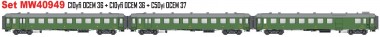 LS Models MW40949 PLM Personenwagen-Set 3-tlg. OCEM Ep.2b 