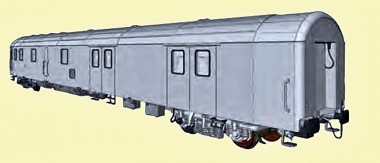 ACME 52508 ÖBB Postwagen Post-mz Ep.4/5 