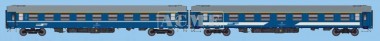 ACME 55355 JZ IC Sava Reiszugwagen-Set 2-tlg Ep.5 