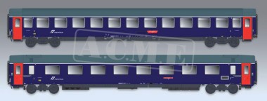 ACME 55361 FS Intercity Notte Wagen-Set 2-tlg Ep.6 
