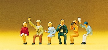 Preiser 10025 Sitzende Zuschauer 