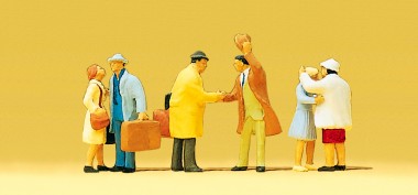 Preiser 10028 Begrüßungsszenen 