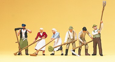 Preiser 10045 Heuernte 