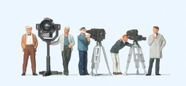 Preiser 10062 Film- und Fernsehteam 