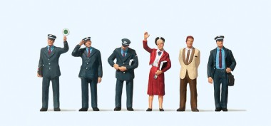 Preiser 10237 Zugpersonal DB 1989 