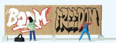 Preiser 10334 Graffiti-Künstler 