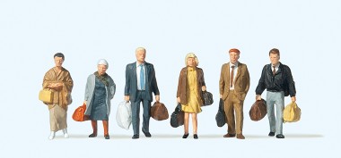 Preiser 10413 Gehende Reisende 