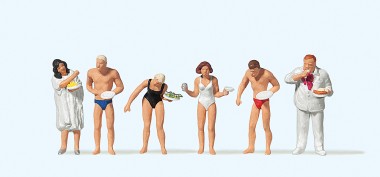 Preiser 10424 Am Büfett 