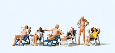 Preiser 10431 Freizeit im Garten 