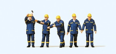 Preiser 10432 THW-Helfer. Einsatzkleidung 1999 