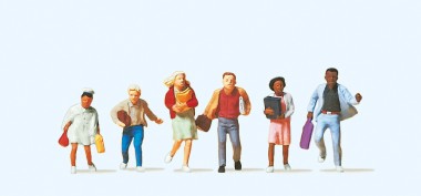 Preiser 10476 Schulschluß 