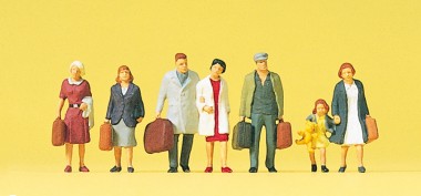 Preiser 10505 Gehende Reisende 