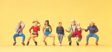 Preiser 10536 Opa, Kinder 