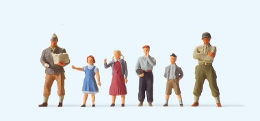 Preiser 10613 US-Soldaten mit Kindern 