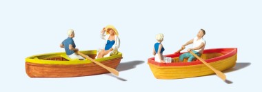 Preiser 10686 Beim Rudern 