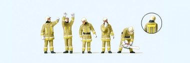 Preiser 10772 Feuerwehrmänner in moderner Einsatz- 
