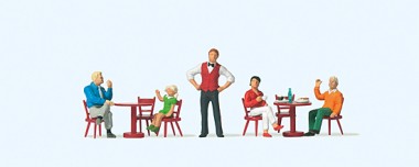 Preiser 10786 Im Bistro 