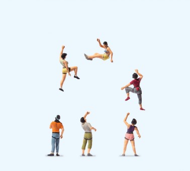 Preiser 10808 Asiatische Sportkletterer 