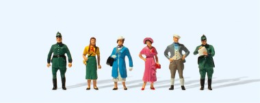 Preiser 12483 Passanten und Polizei. Um 1936 