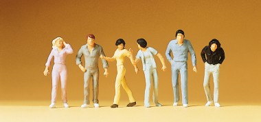 Preiser 14001 Gehende Passanten 