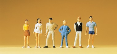 Preiser 14003 Burschen, Mädchen 