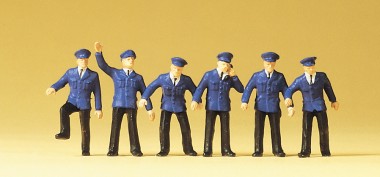 Preiser 14012 Bahnpersonal DB 