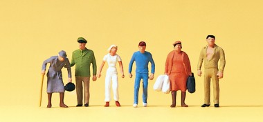 Preiser 14023 Passanten, Polizist 